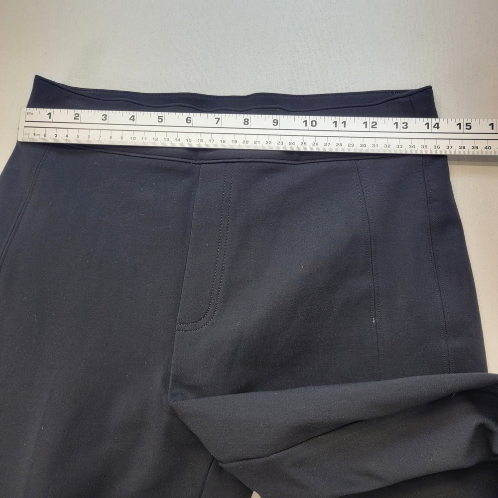 Spanx Perfect Pant Ponte Women Medium Tall Black Slim Straight Leg 20254T - Picture 9 of 12